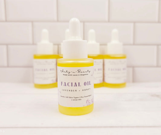 Lavender + Honey Face Oil | For Sensitive Skin | For All Skin Types