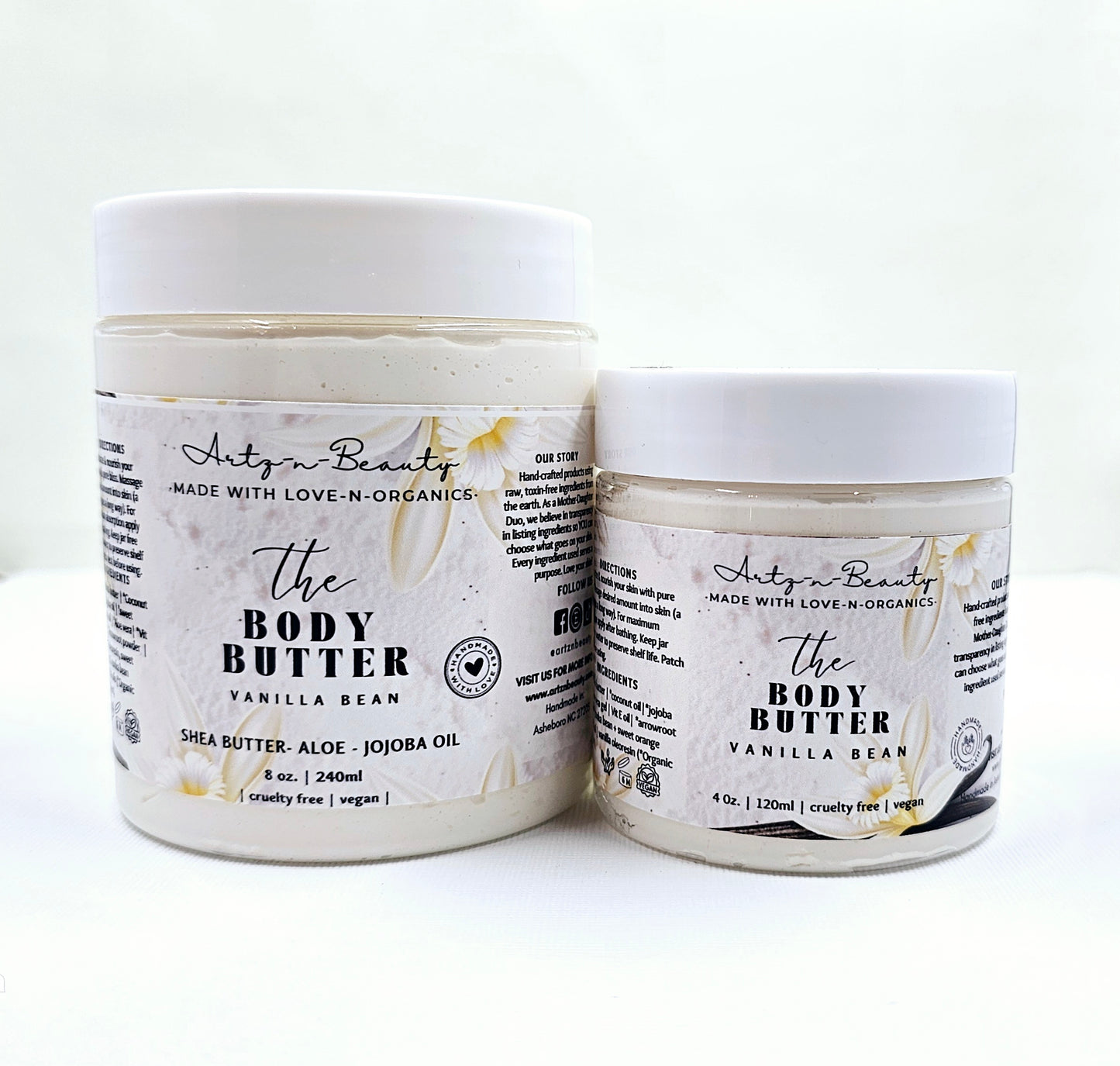 Vanilla Bean Body Butter | All Natural |