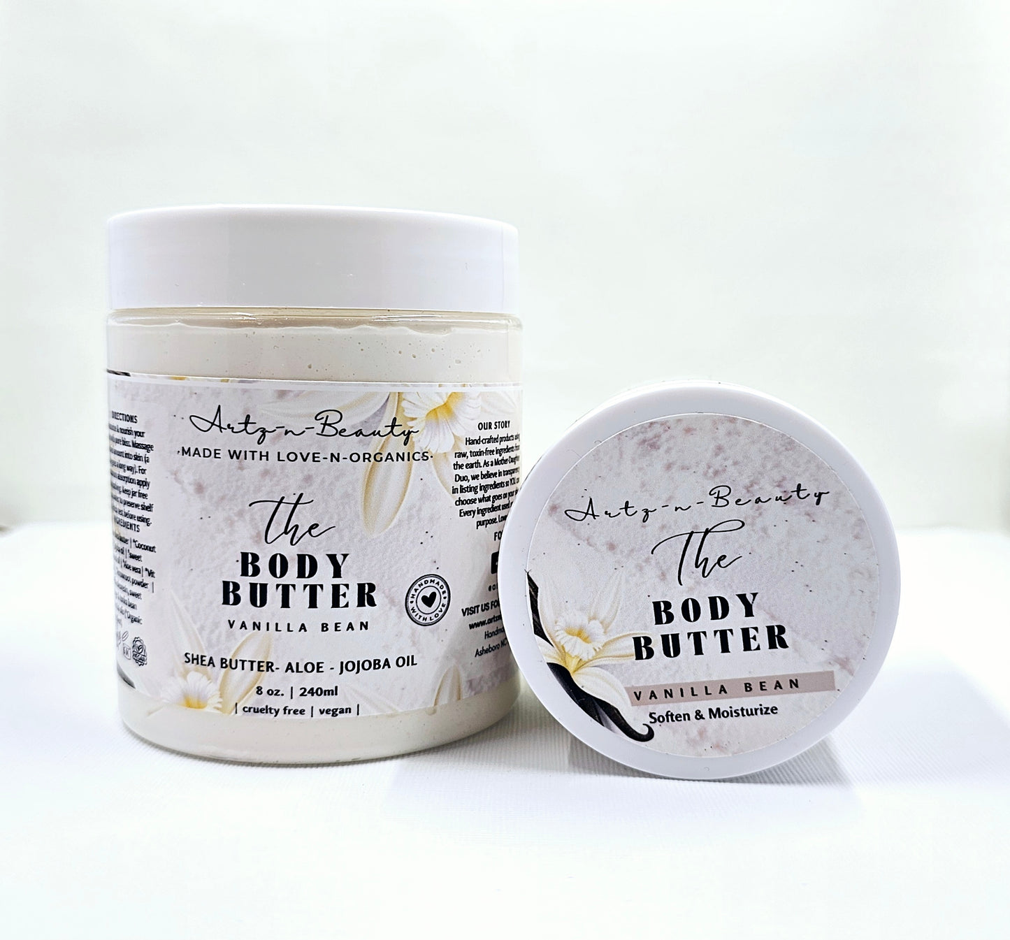 Vanilla Bean Body Butter | All Natural |