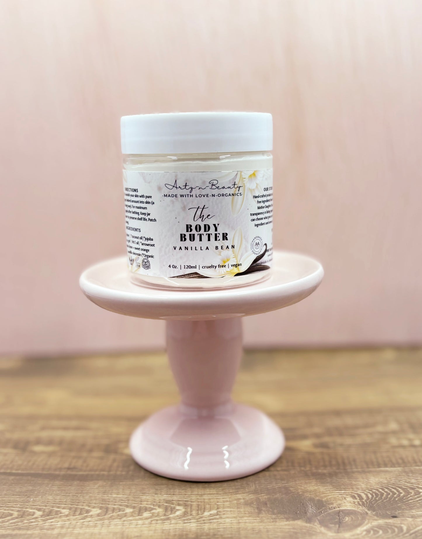 Vanilla Bean Body Butter | All Natural |