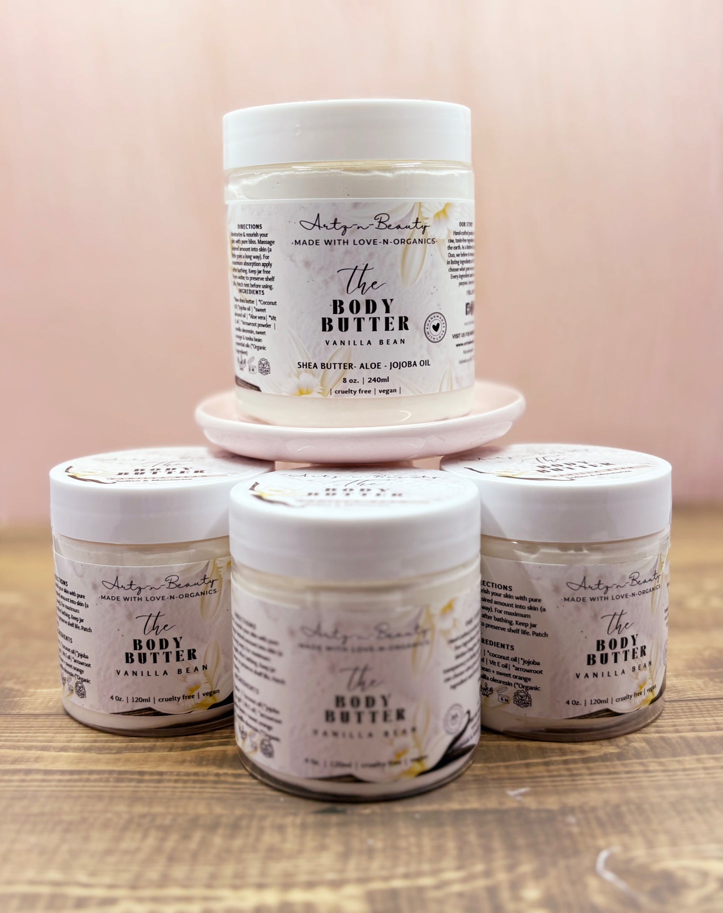 Vanilla Bean Body Butter | All Natural |