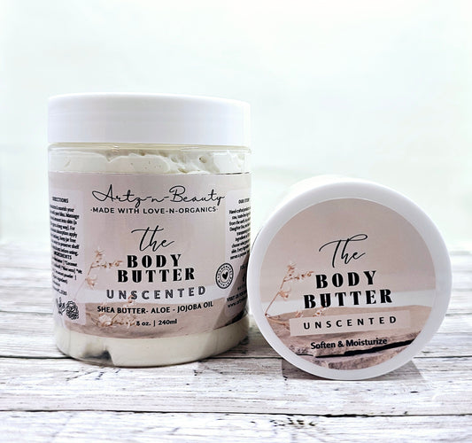 Unscented Body Butter | Soothing + Moisturizing |